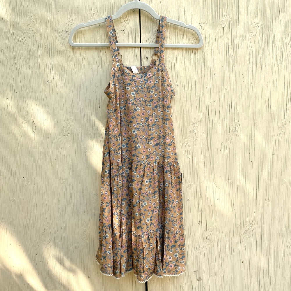 Little Spell Mossy Strappy Dress in Evening